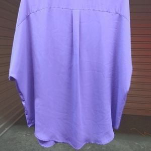 Shear lavender blouse by Chico's